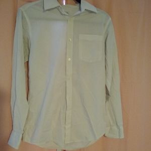 White Long Sleeve Button Up Dress Shirt